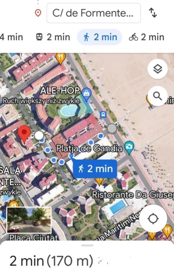 Ola Marina Solo Familias Leilighet Playa de Gandia Eksteriør bilde